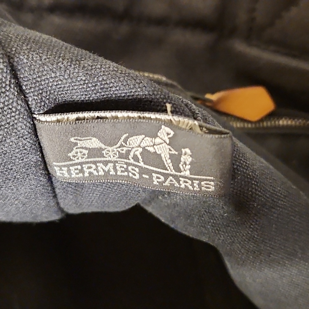 EUC Hermes Fourre-Tout small Canvas Tote - Picture 9 of 13